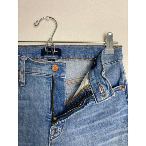 J Crew Jeans Womens 27 High Rise Toothpick 9'' Skinny Ankle Stretchy J9733 - Picture 5 of 15